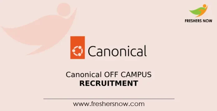 Canonical Off Campus Recruitment