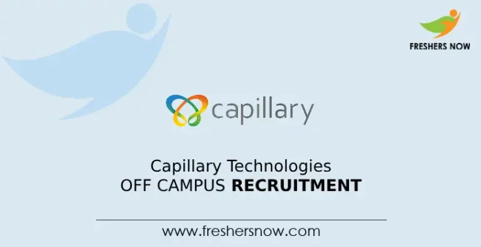 Capillary Technologies Off Campus Recruitment