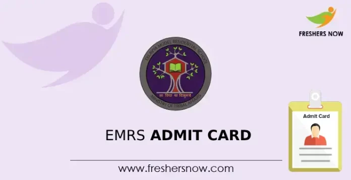 EMRS Admit Card