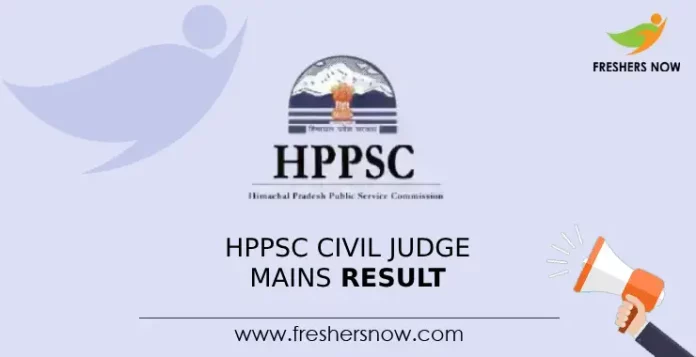 HPPSC Civil Judge Mains Result