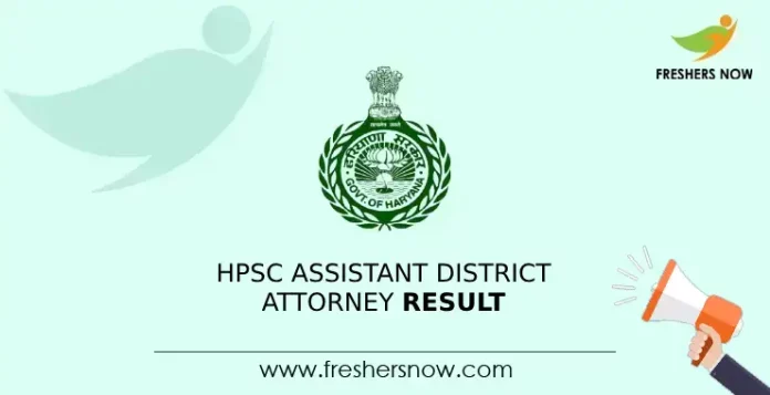 HPSC Assistant District Attorney Result