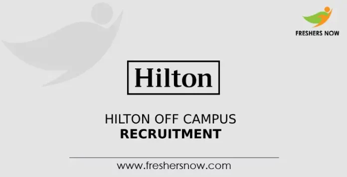 Hilton Off Campus Recruitment