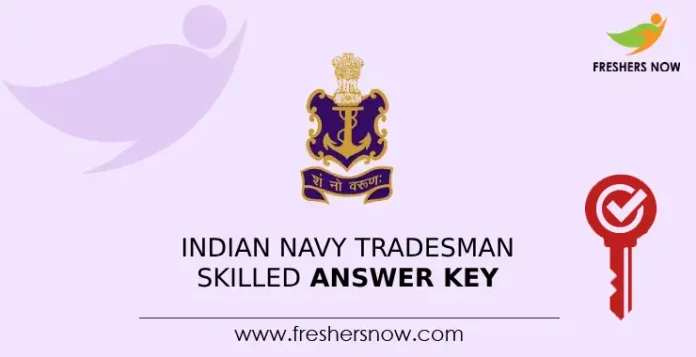 Indian Navy Tradesman Skilled Answer Key