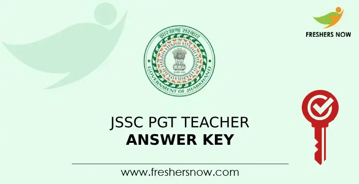 Jssc Pgt Teacher Final Answer Key Released