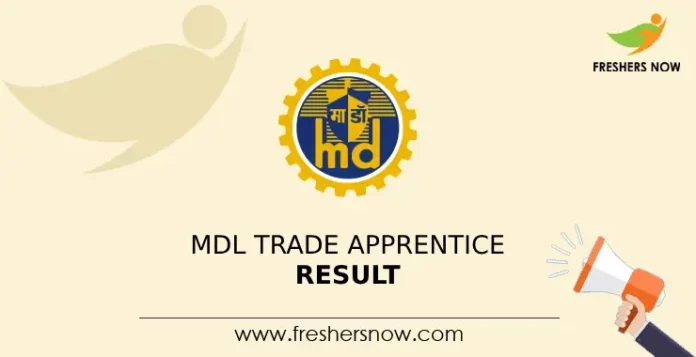 MDL Trade Apprentice Result