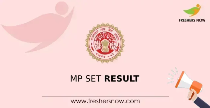 MP SET Result