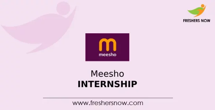 Meesho Internship