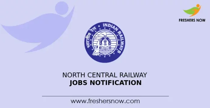 North Central Railway Jobs Notification