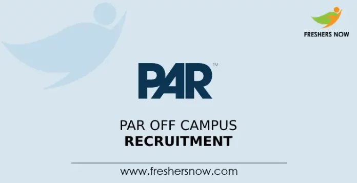 PAR Off Campus Recruitment