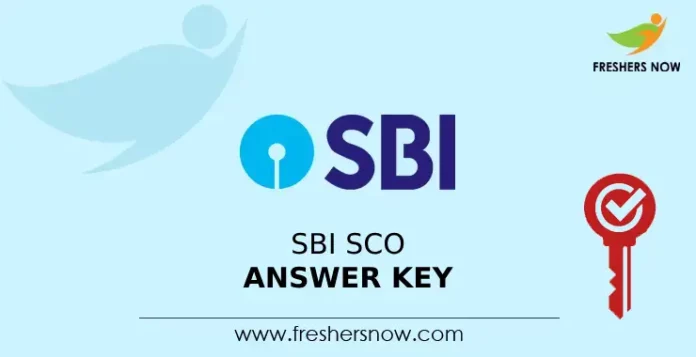 SBI SCO answer Key