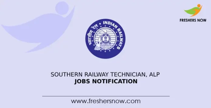 Southern Railway Technician, ALP Jobs Notification