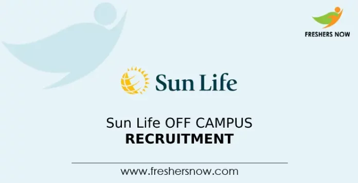 Sun Life Off Campus Recruitment