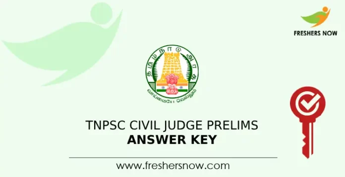 TNPSC Civil Judge Prelims Answer Key