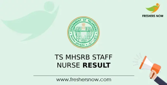 TS MHSRB Staff Nurse Result