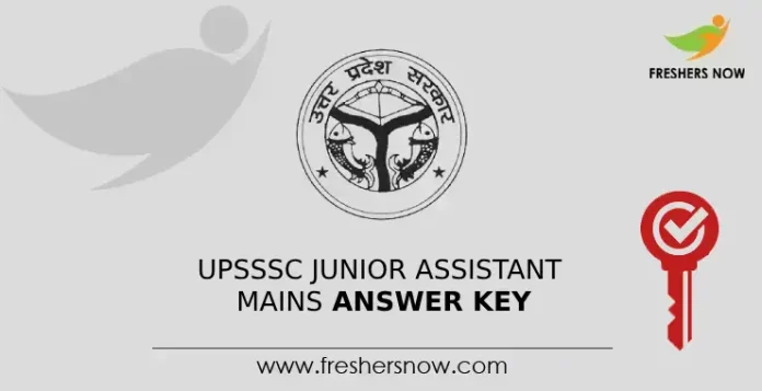 UPSSSC Junior Assistant Mains Answer Key