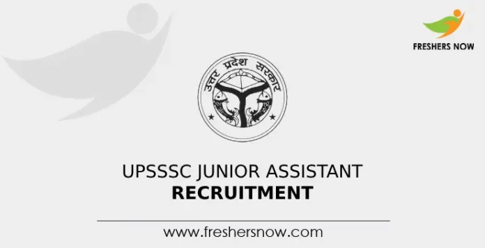 UPSSSC Junior Assistant Recruitment