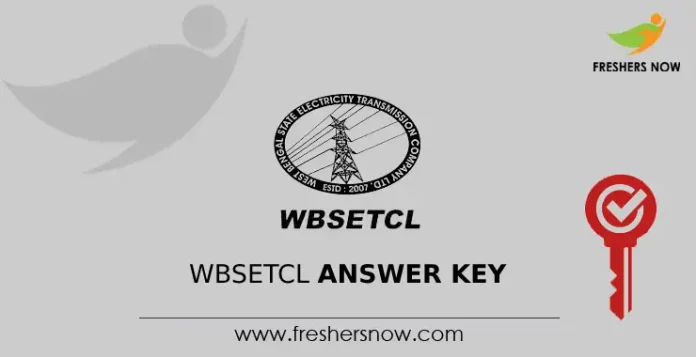 WBSETCL Answer Key