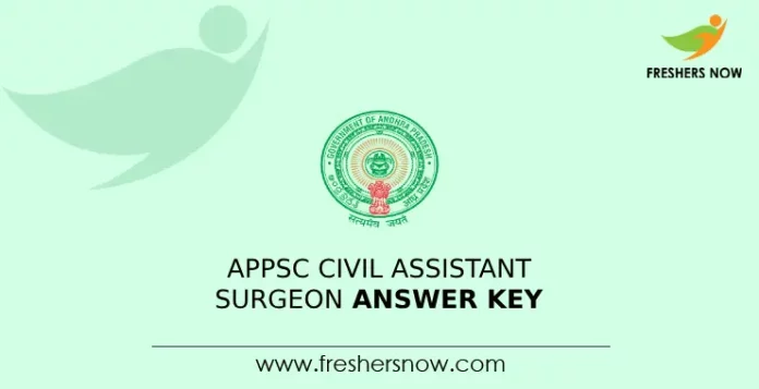 APPSC Civil Assistant Surgeon Answer Key