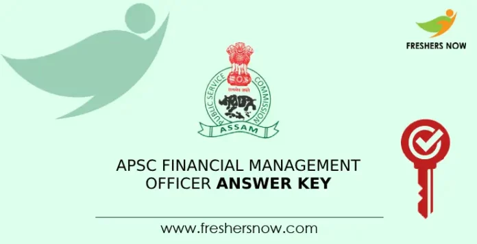 APSC Financial Management Officer Answer Key