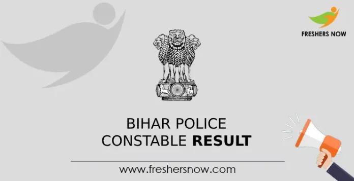 Bihar Police Constable Result