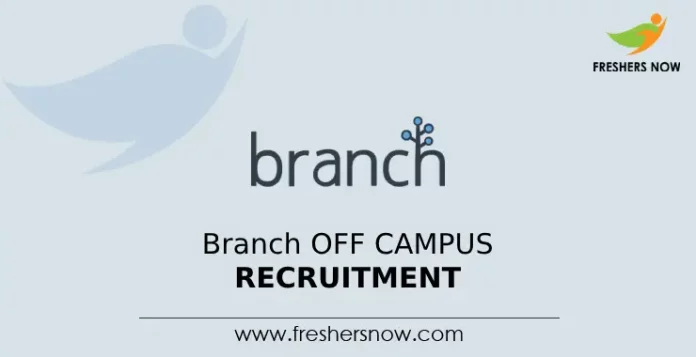 Branch Off Campus Recruitment