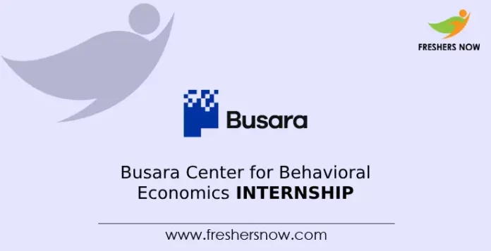 Busara Center for Behavioral Economics Internship