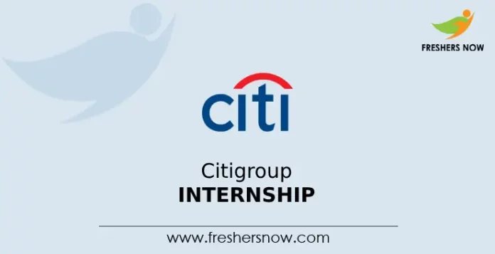 Citigroup Internship
