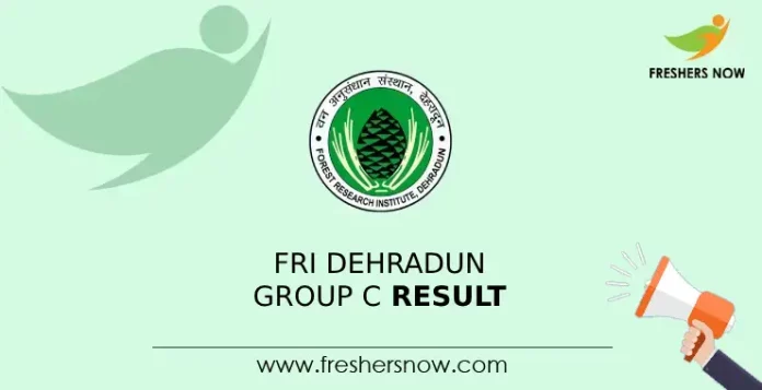 FRI Dehradun Group C Result