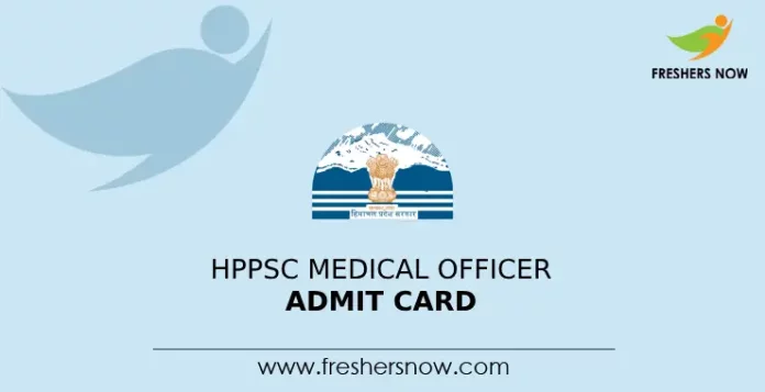 HPPSC Medical Officer Admit Card