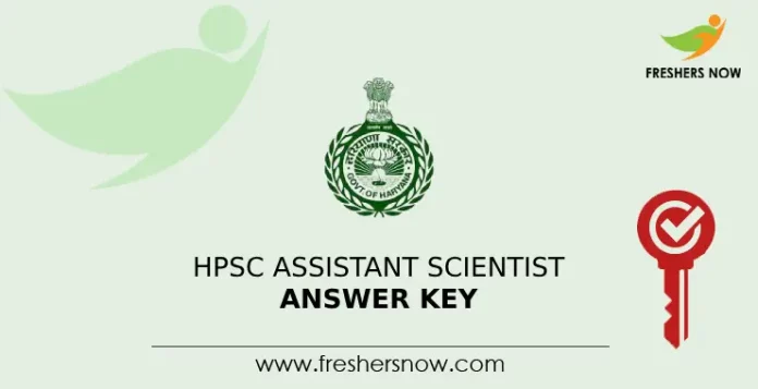 HPSC Assistant Scientist Answer Key