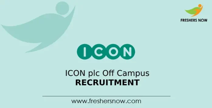 ICON plc Off Campus Recruitment