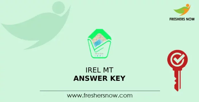 IREL MT Answer Key