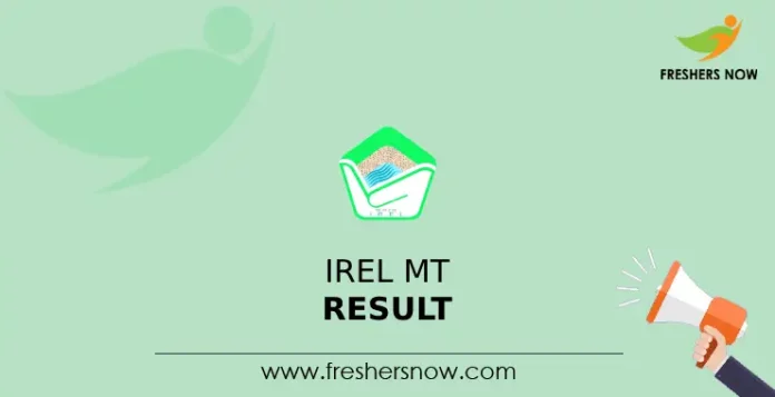 IREL MT Result