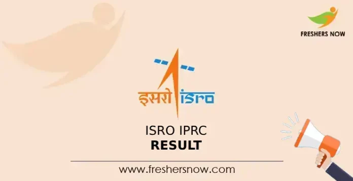 ISRO IPRC Result