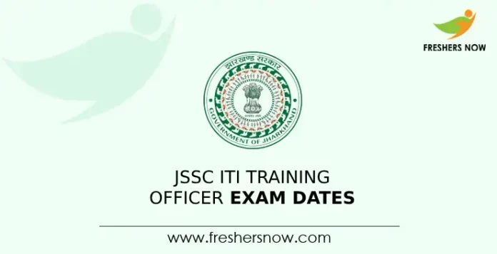 JSSC ITI Training Officer Exam Dates