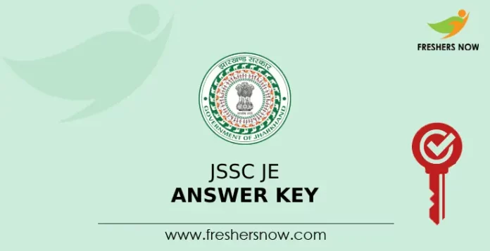 JSSC JE Answer Key