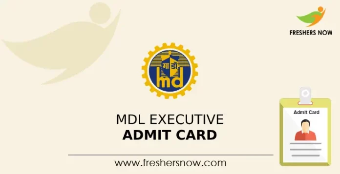 MDL Executive Admit Card