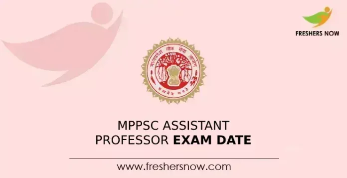 MPPSC Assistant Professor Exam Date