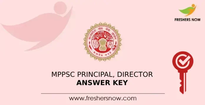 MPPSC Principal, Director Answer Key