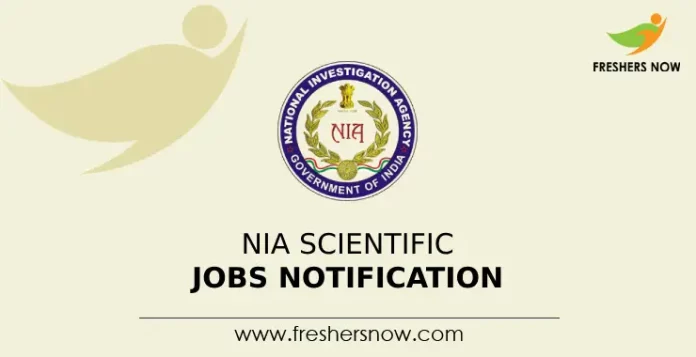 NIA Scientific Jobs Notification