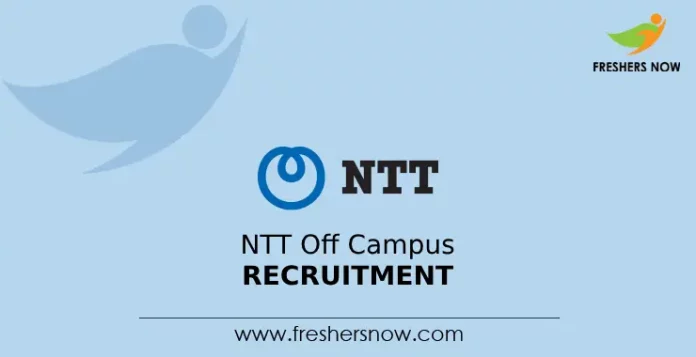 NTT Off Campus Recruitment
