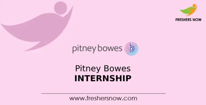 Pitney Bowes Internship