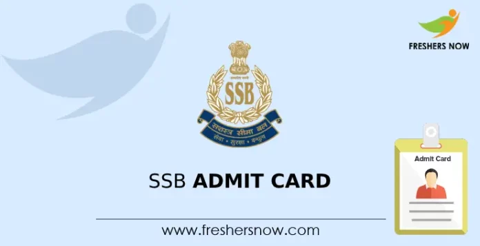 SSB Admit Card