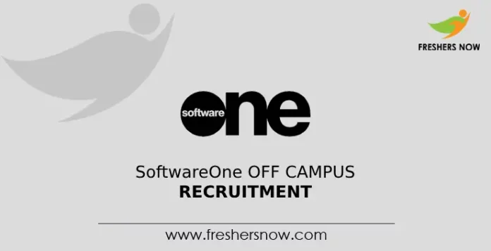 SoftwareOne Off Campus Recruitment