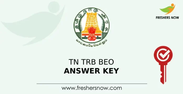 TN TRB BEO Answer Key