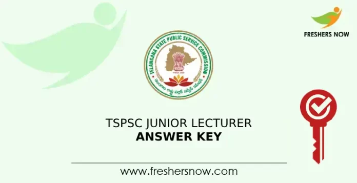 TSPSC Junior Lecturer Answer Key