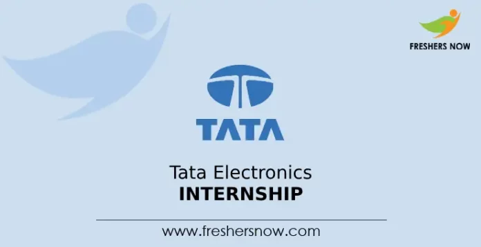 Tata Electronics Internship