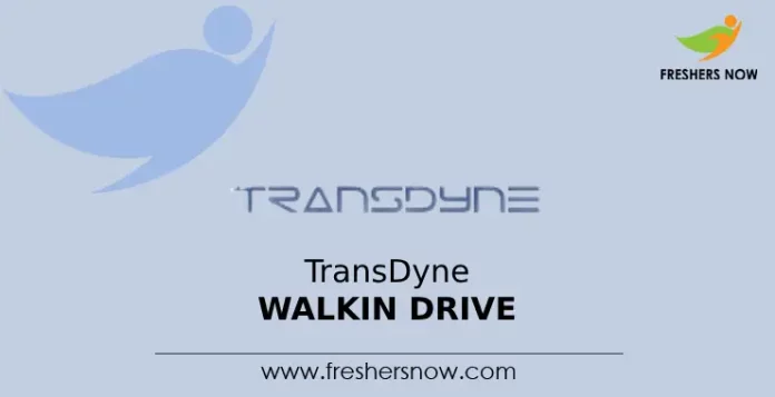 TransDyne Walkin Drive