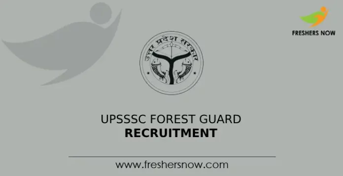 UPSSSC Forest Guard Recruitment
