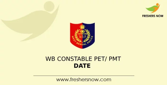 WB Constable PET PMT Date